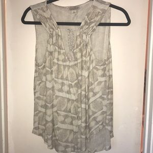 Lucky brand sleeveless blouse
